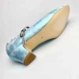 Ready to Ship- Snow Queen Park inspired Snow Queen Shoes Low Heel