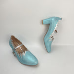 READY TO SHIP - Park inspired Snow Queen Shoes MEDIUM Heel