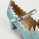 READY TO SHIP - Park inspired Snow Queen Shoes MEDIUM Heel