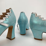 READY TO SHIP - Park inspired Snow Queen Shoes MEDIUM Heel