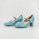 READY TO SHIP - Park inspired Snow Queen Shoes MEDIUM Heel